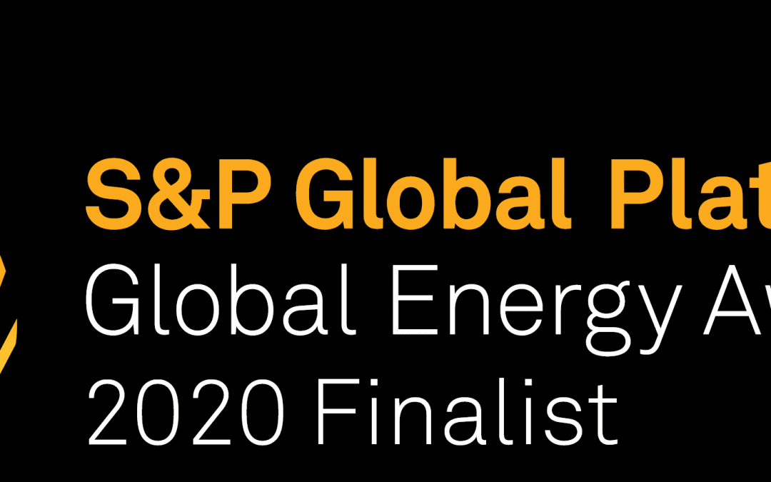 Safe Influx selected as 2020 S&P Global Platts Global Energy Awards Finalist
